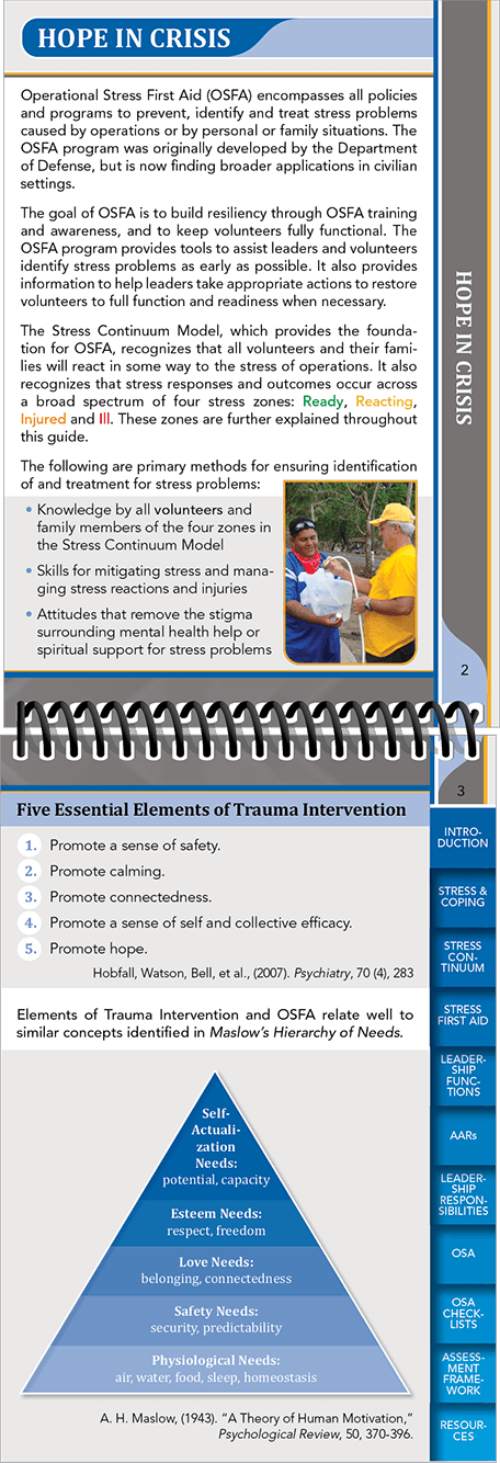 Inside NAMB - Operational Stress First Aid