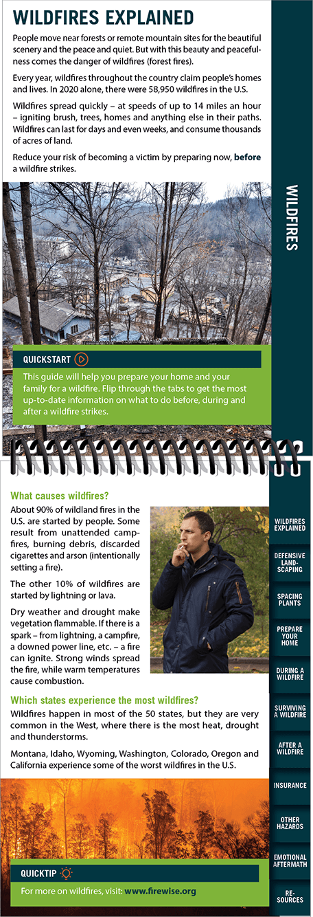Inside Be Fire Smart: Wildfire Preparedness