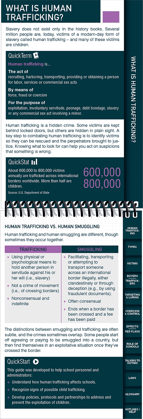 Inside End Child Trafficking: School Personnel