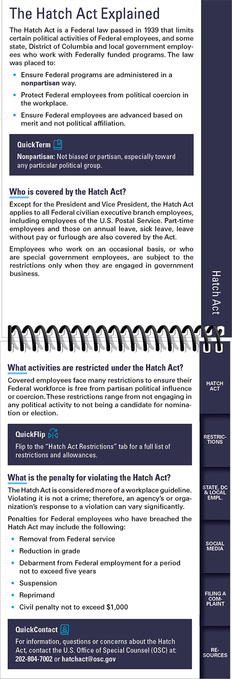 Inside The Hatch Act for Federal Employees
