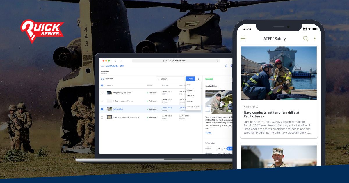 Customized Dod Warfighter App – Custom DoD Communication Solution for Military Branches