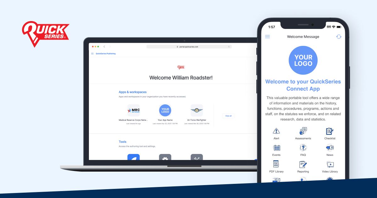 QuickSeries Connect App Solutions | Customizable Mobile Outreach Platform