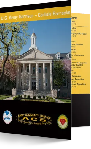 The U.S. army Garrison-Miami personalized quickseries folder