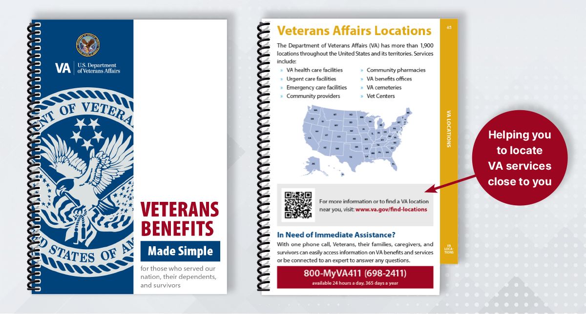 Va Graphics Guide VA Veterans Benefits Guide – Healthcare, Education & Facility Locations ...